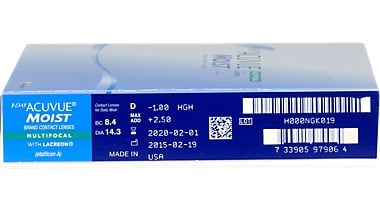 Acuvue 1-Day Moist Multifocal - 90 lenzen