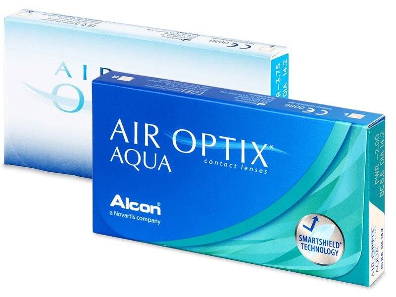 Air Optix Aqua - 6 lentilles