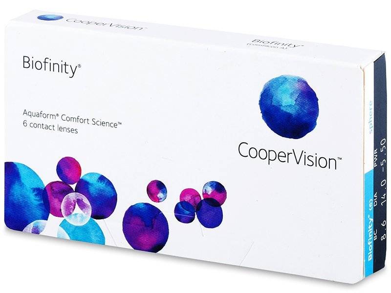 Biofinity - 6 Linsen