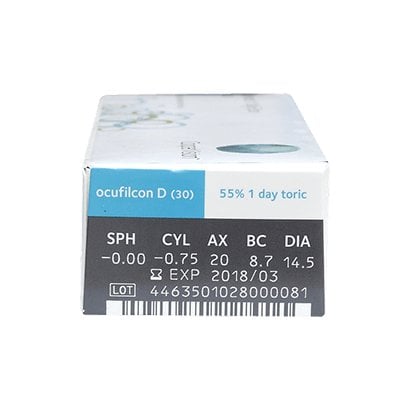 Biomedics 1 Day Toric - 30 lenses
