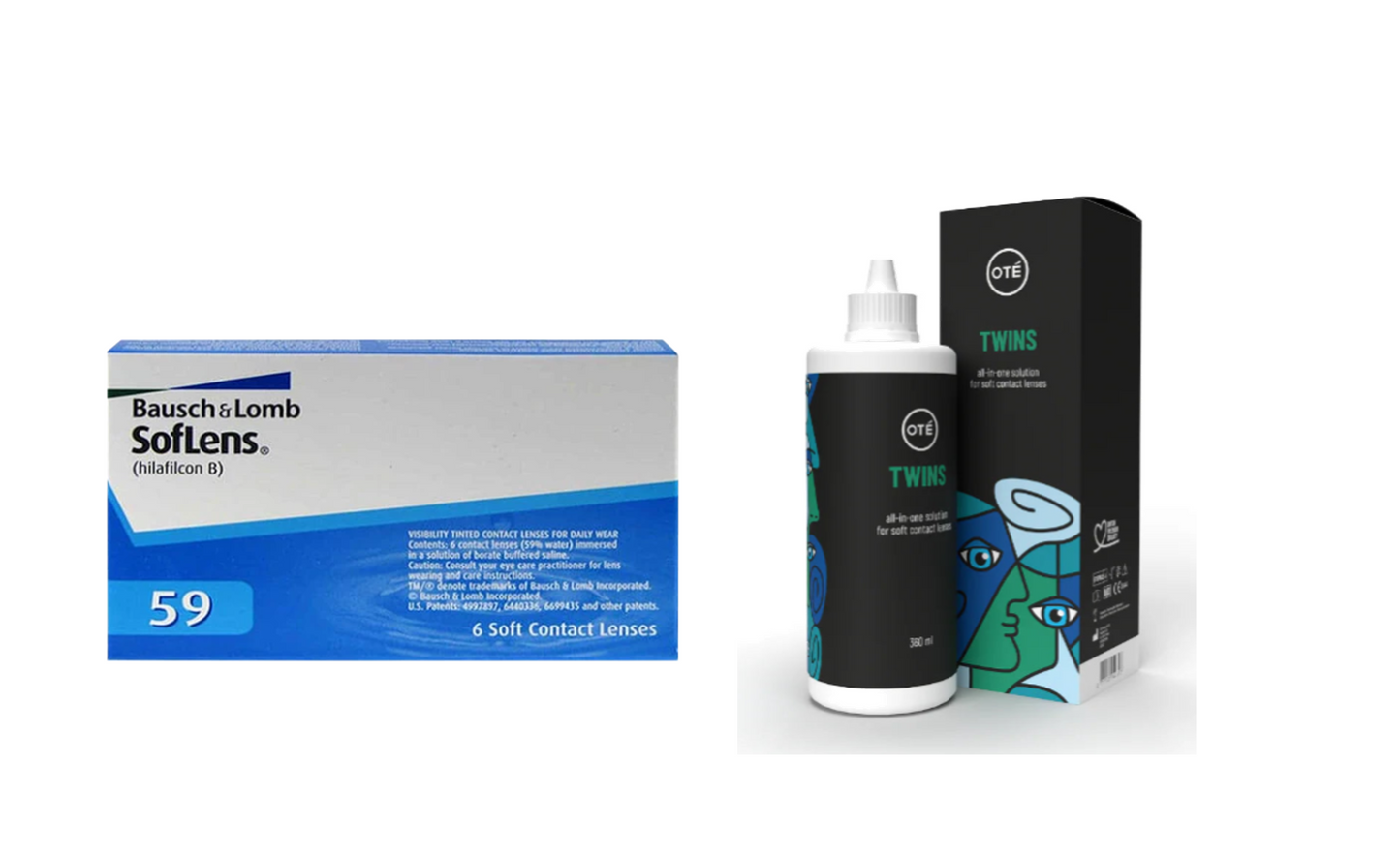 Soflens 59 + All-in-one - Basic Promo Pack