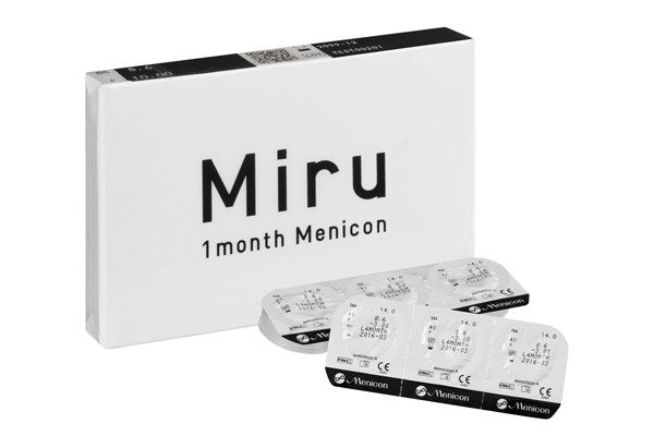 Menicon Miru 1 Mois - 6 lentilles
