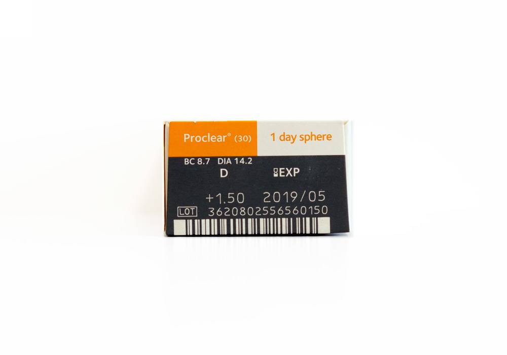 Proclear 1-Day - 30 lenses