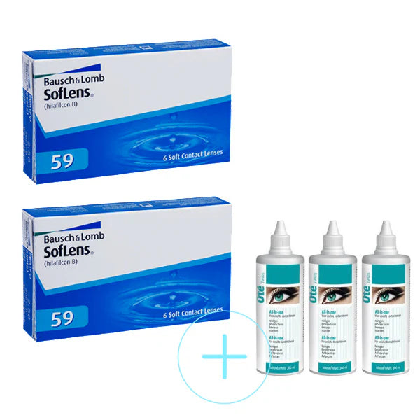 Promo packs Soflens 59 + All-in-one - Basic Promo Pack
