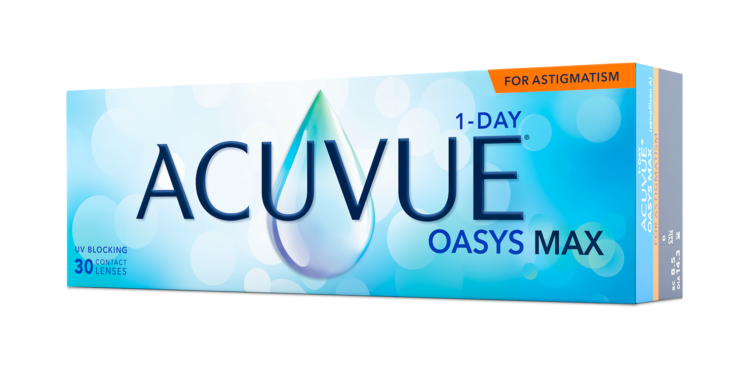 Acuvue 1-Day Oasys MAX Multifocal - 30 lenses
