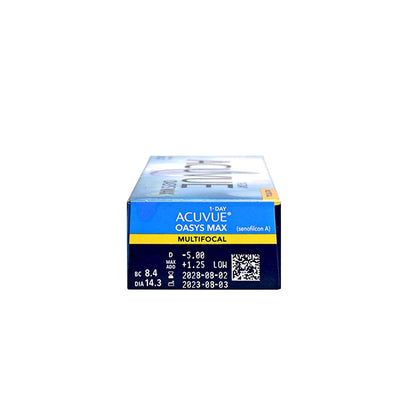 Acuvue 1-Day Oasys MAX Multifocal - 30 lentes
