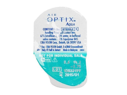 Air Optix Aqua - 6 lentilles
