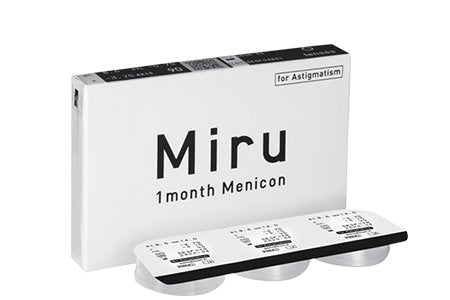 Menicon Miru 1 Month for Astigmatism - 6 lentilles
