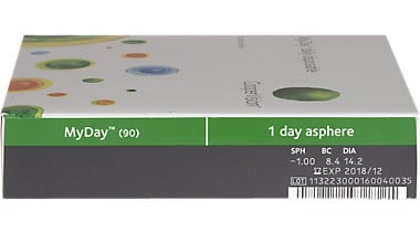 My Day Daily Disposable - 90 lentilles
