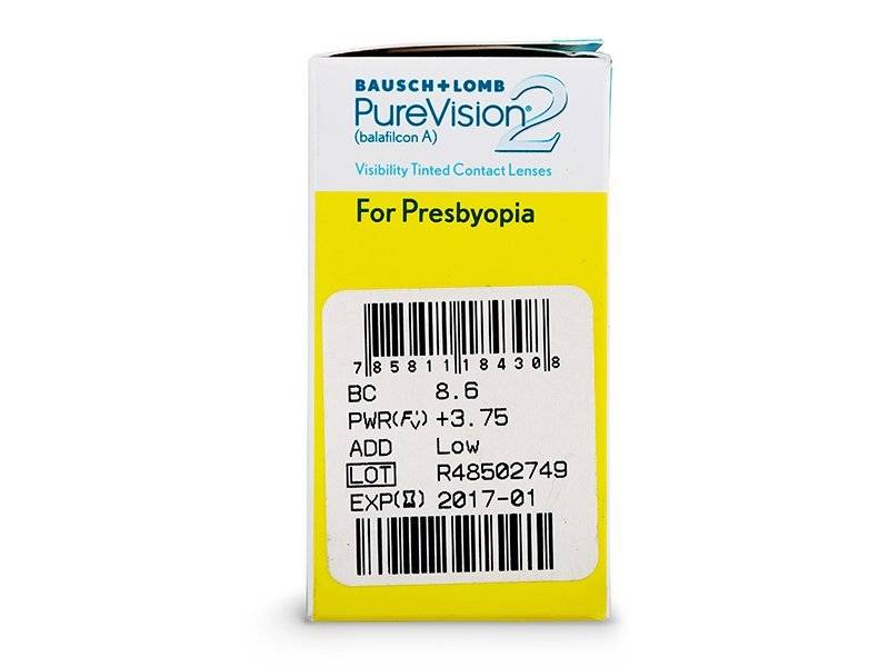 Purevision Multifoca Purevision 2 Multifocal - 6 lenzen (Persbyopia) – Weblens