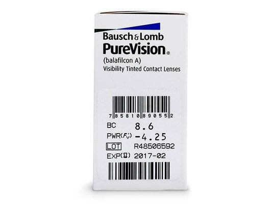 Purevision - 6 lenses

