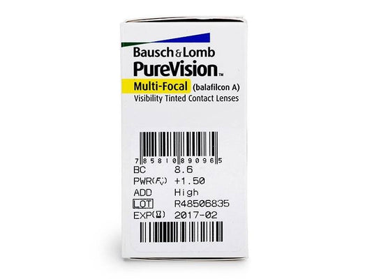 Purevision Multifocal - 6 lentes
