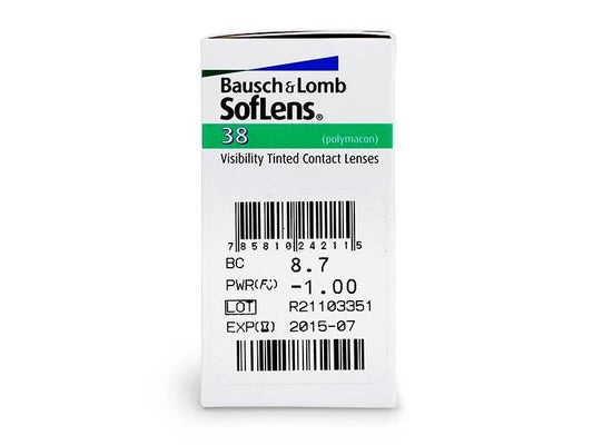 Soflens 38 - 6 lenses
